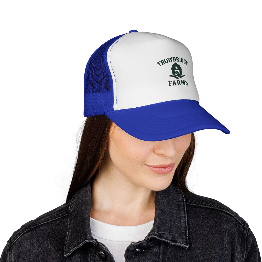 Trowbridge Farms Trucker Cap —  Logo "Trowbridge Farms"