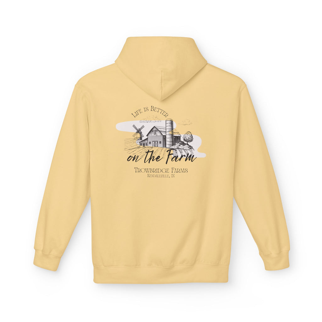 Farm Life Hoodie — "Life Is Better on the Farm"