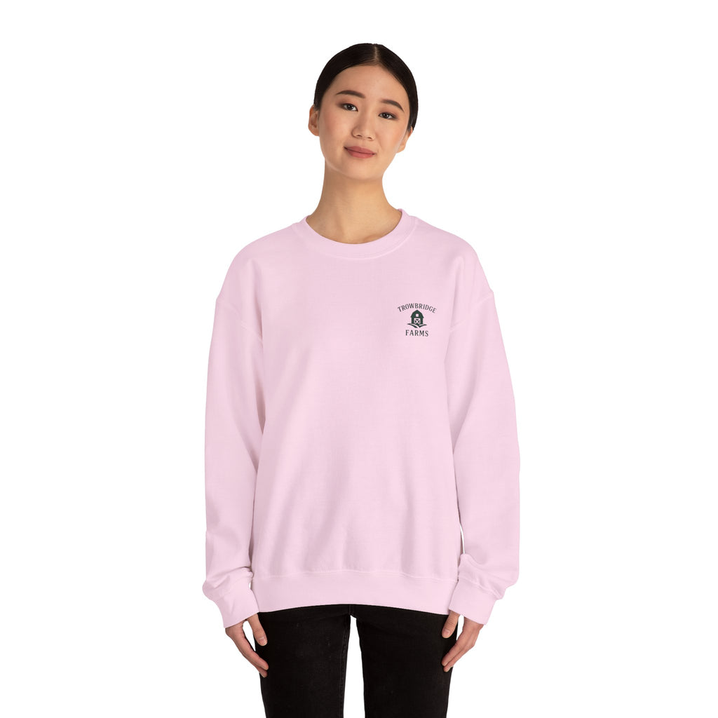 Crewneck Sweatshirt —  Logo "Trowbridge Farms"