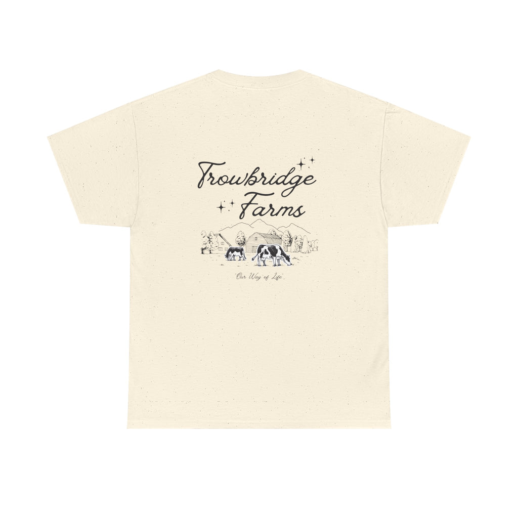 Trowbridge Farms Graphic Tee — Vintage Farmhouse T-Shirt