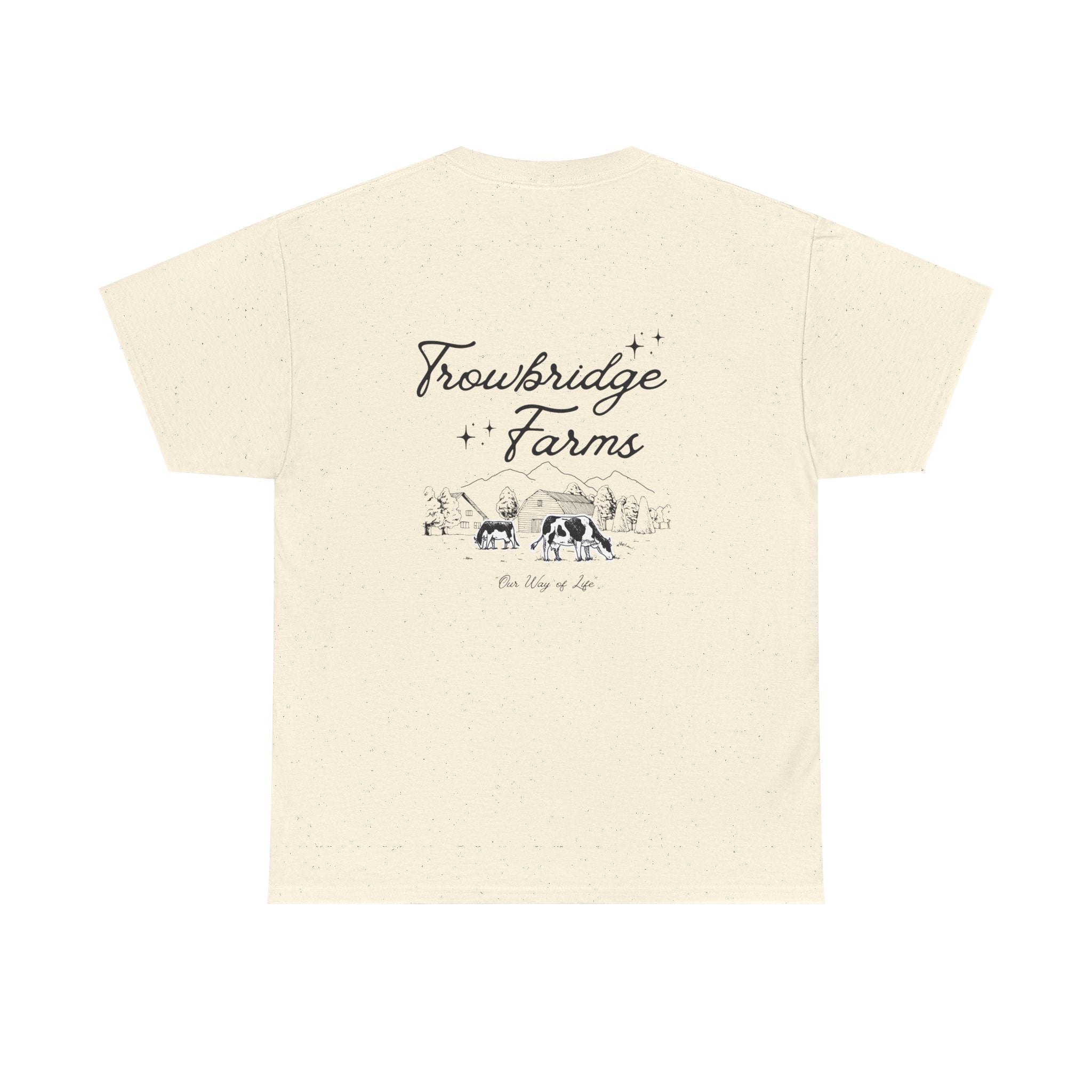Trowbridge Farms Graphic Tee — Vintage Farmhouse T-Shirt