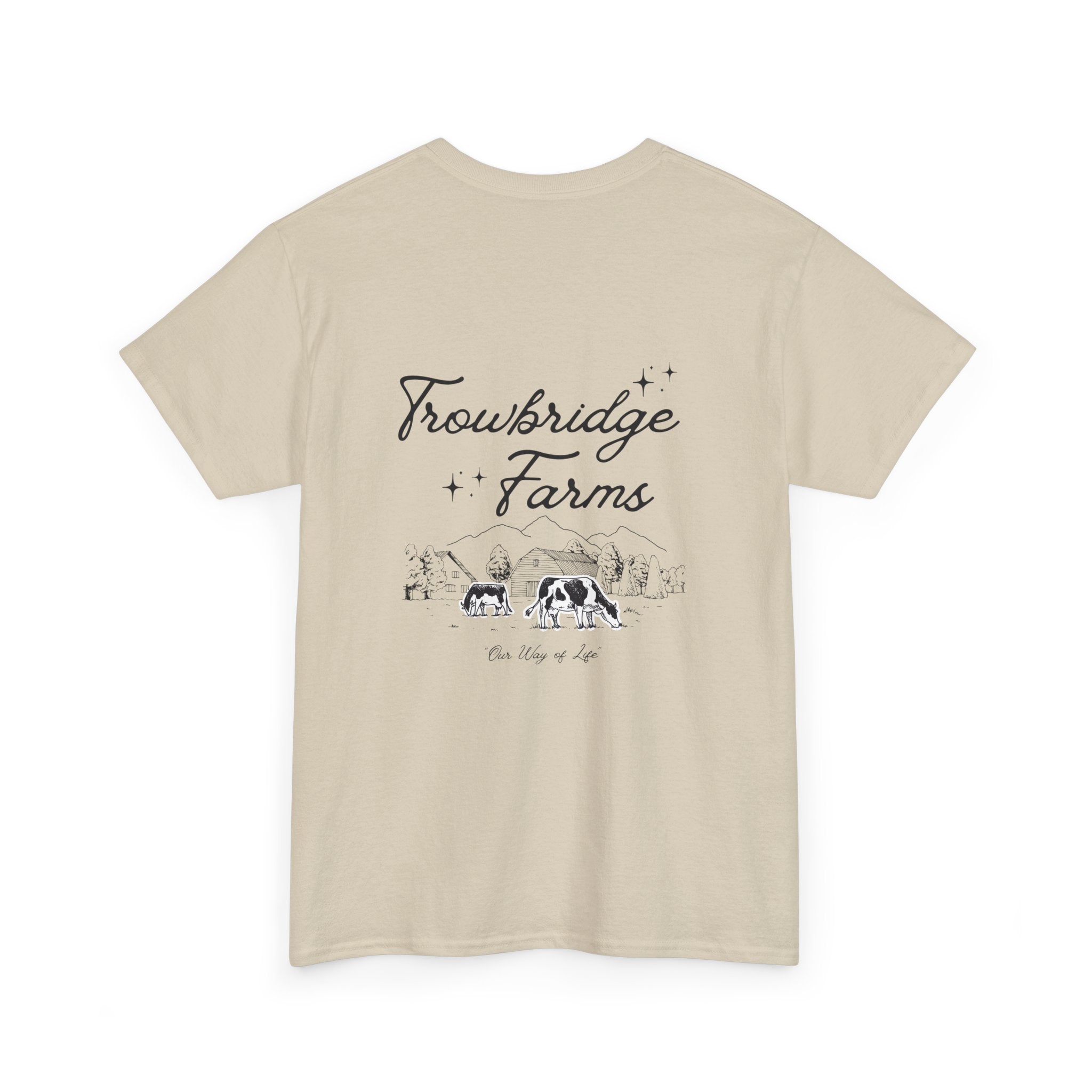 Trowbridge Farms Graphic Tee — Vintage Farmhouse T-Shirt