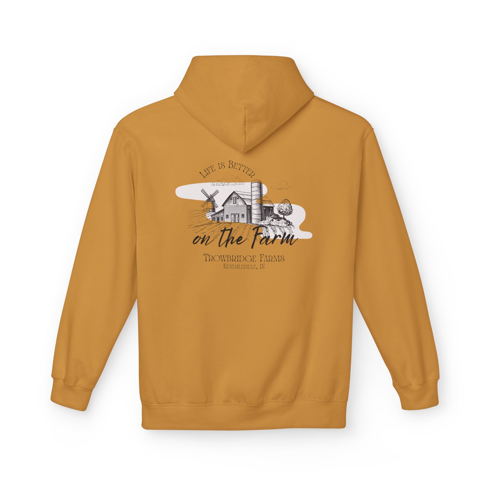 Farm Life Hoodie — "Life Is Better on the Farm"