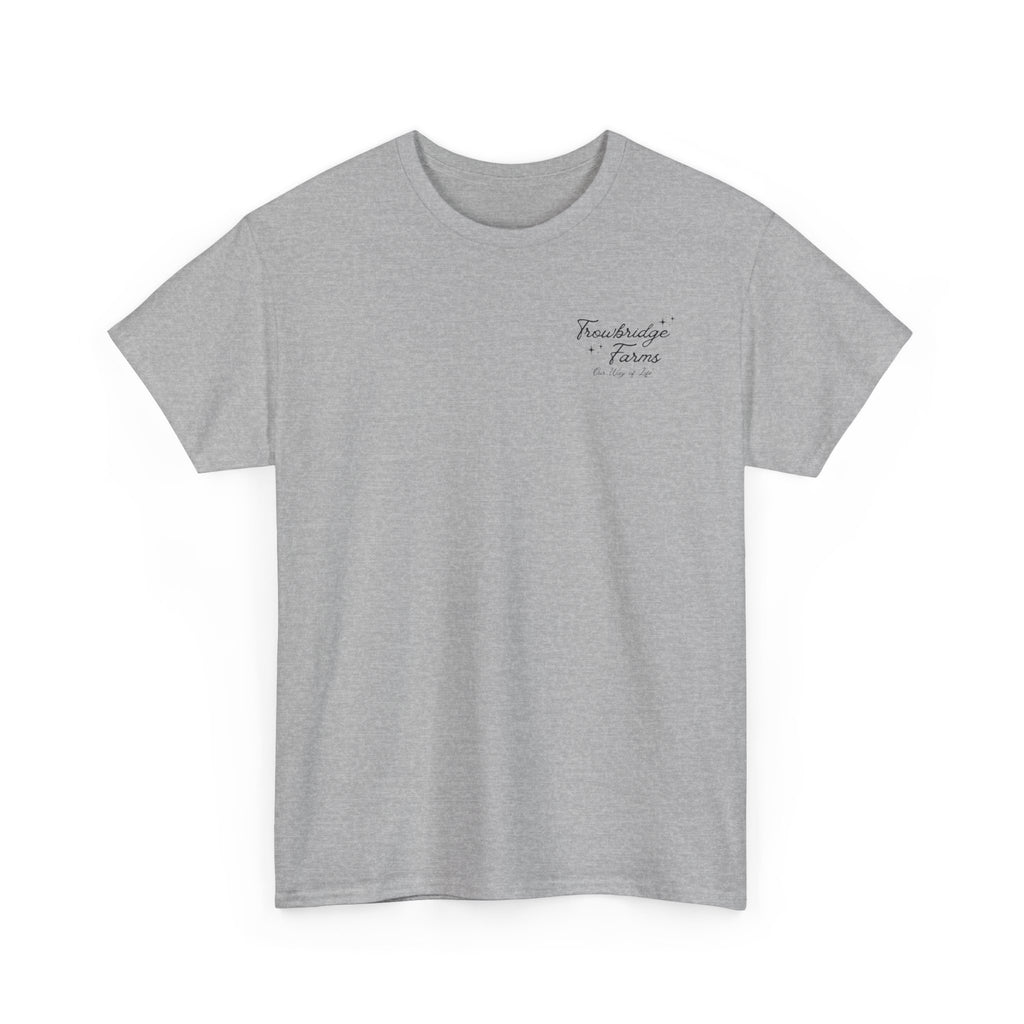 Trowbridge Farms Graphic Tee — Vintage Farmhouse T-Shirt