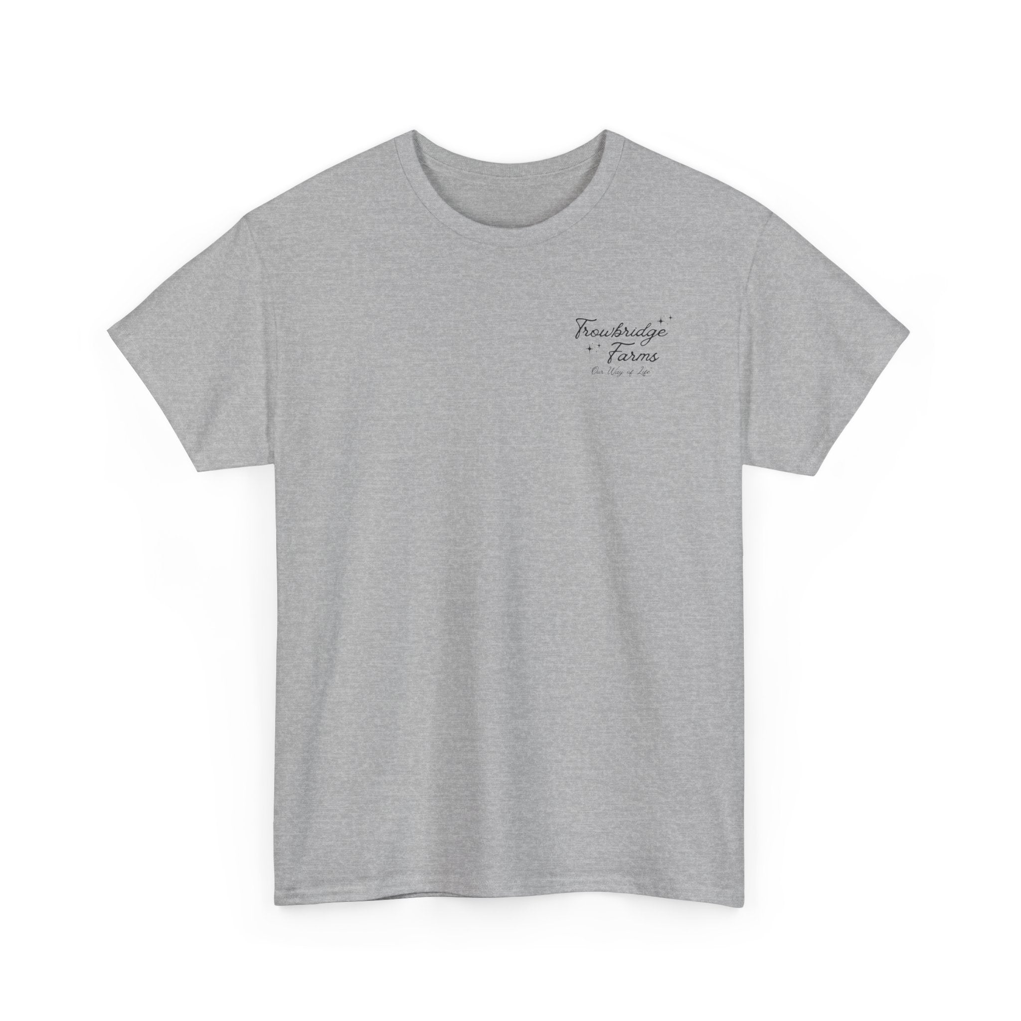 Trowbridge Farms Graphic Tee — Vintage Farmhouse T-Shirt