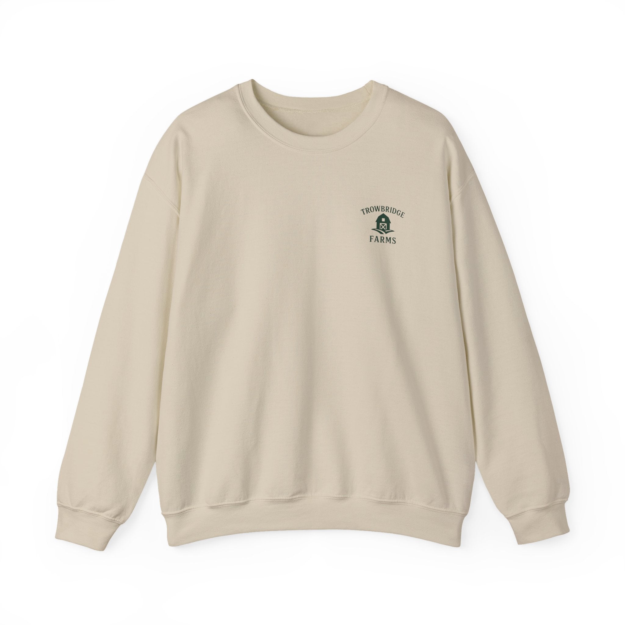 Crewneck Sweatshirt —  Logo "Trowbridge Farms"