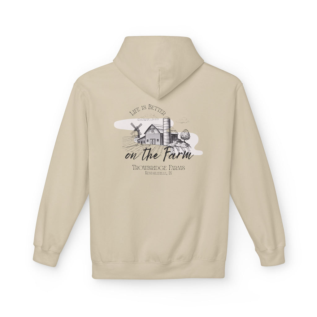 Farm Life Hoodie — "Life Is Better on the Farm"