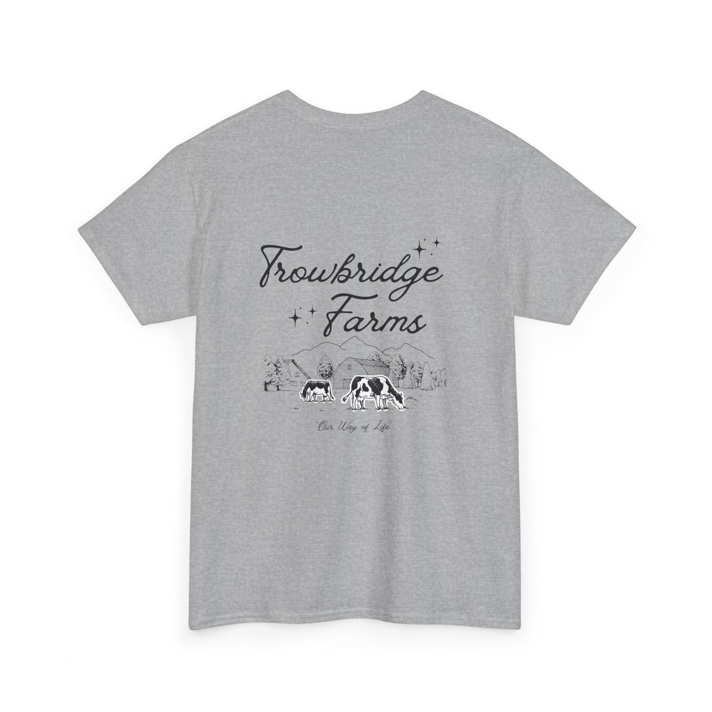 Trowbridge Farms Graphic Tee — Vintage Farmhouse T-Shirt