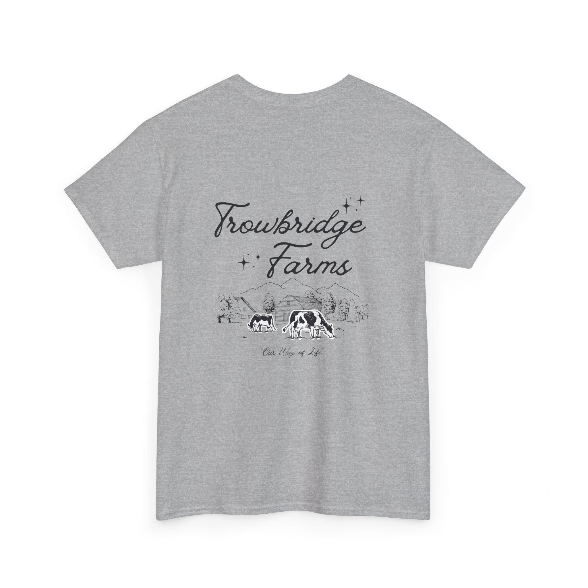 Trowbridge Farms Graphic Tee — Vintage Farmhouse T-Shirt