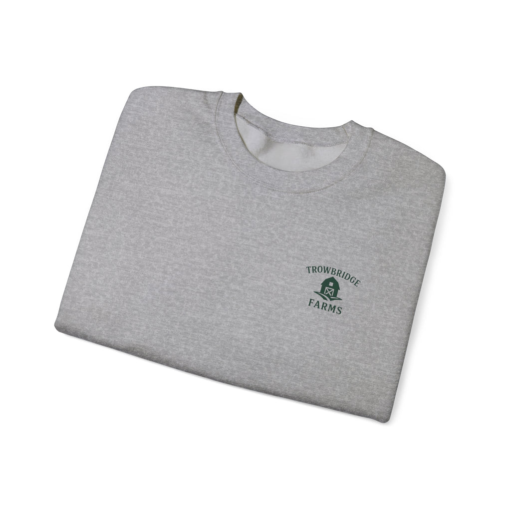 Crewneck Sweatshirt —  Logo "Trowbridge Farms"