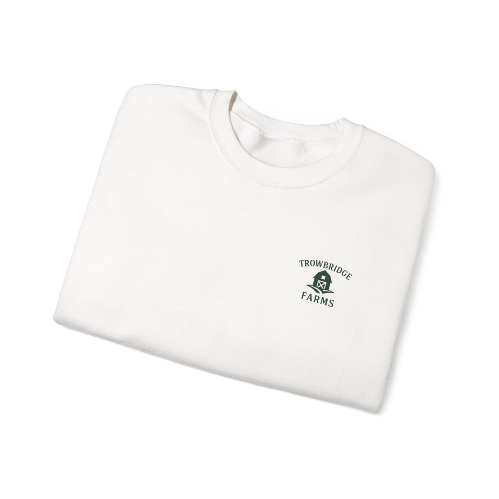 Crewneck Sweatshirt —  Logo "Trowbridge Farms"