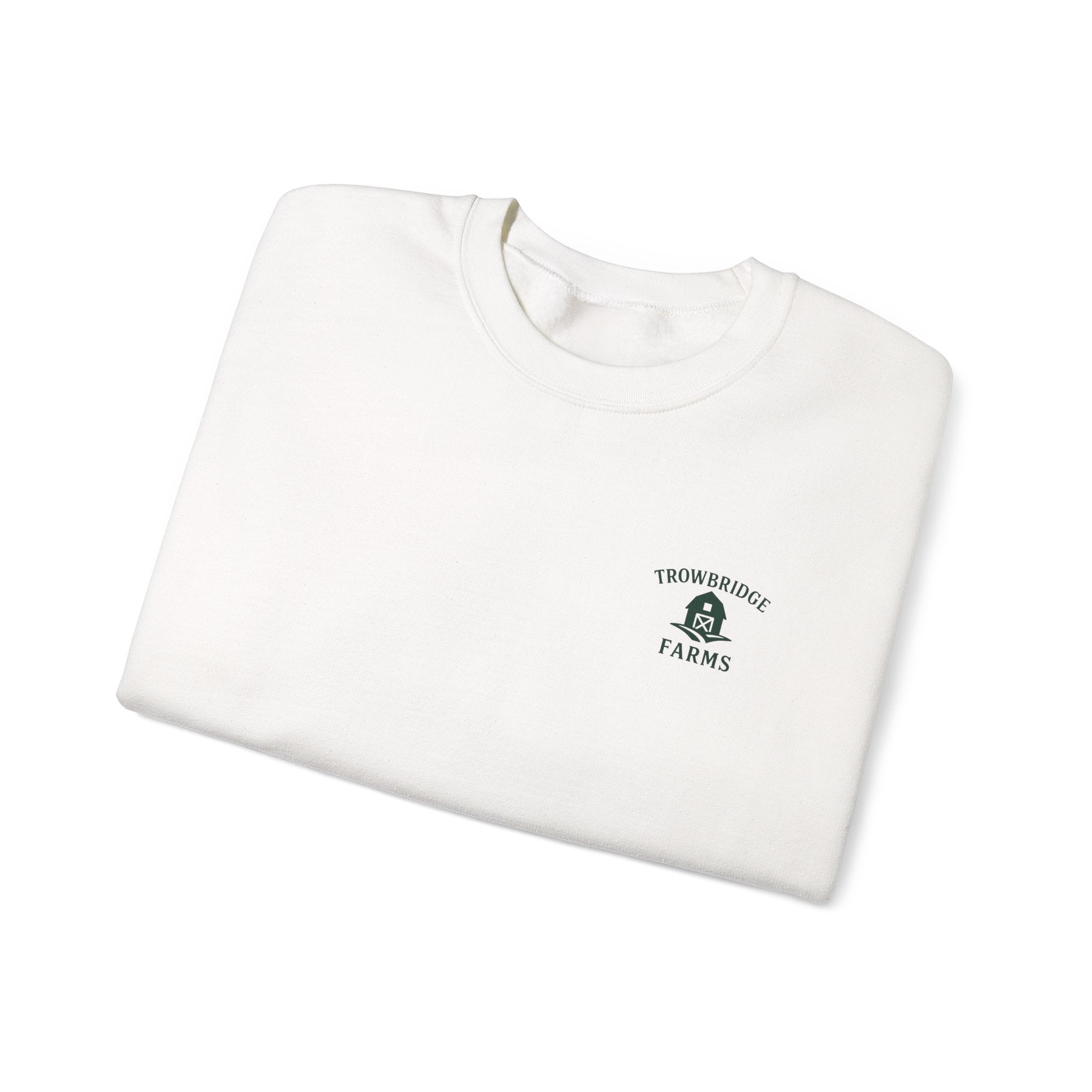 Crewneck Sweatshirt —  Logo "Trowbridge Farms"