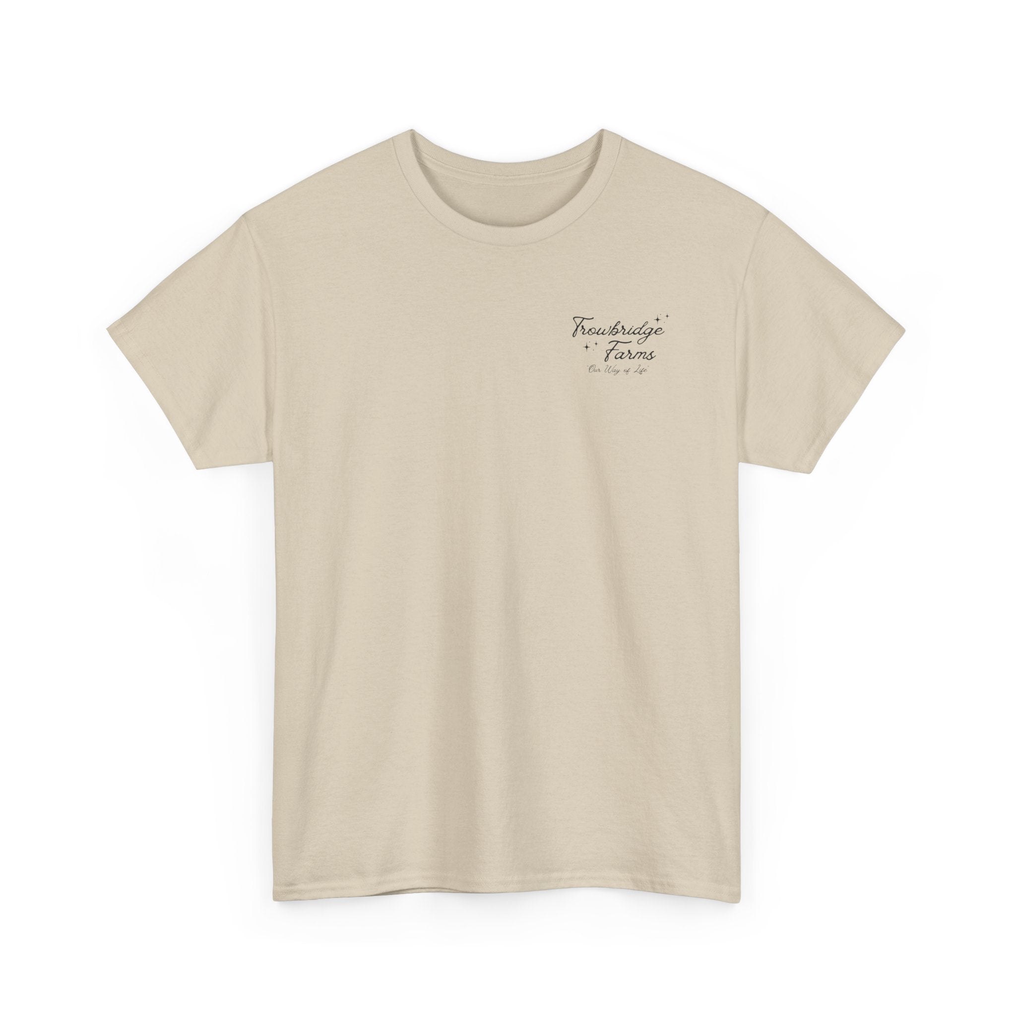 Trowbridge Farms Graphic Tee — Vintage Farmhouse T-Shirt