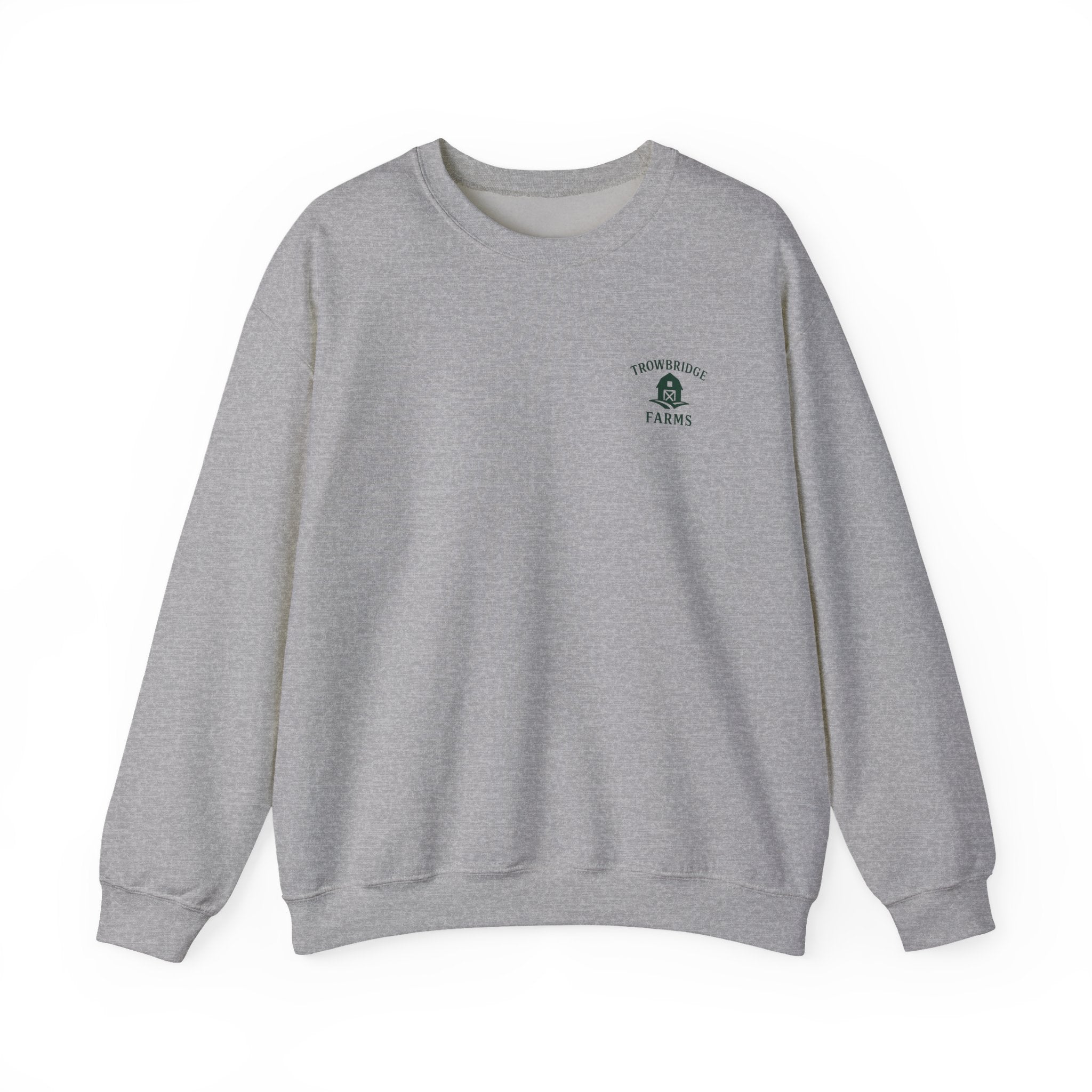 Crewneck Sweatshirt —  Logo "Trowbridge Farms"