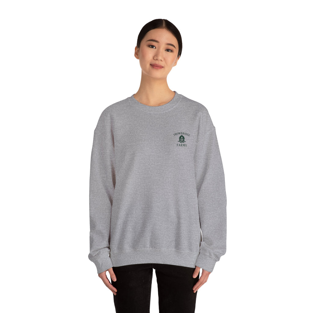 Crewneck Sweatshirt —  Logo "Trowbridge Farms"