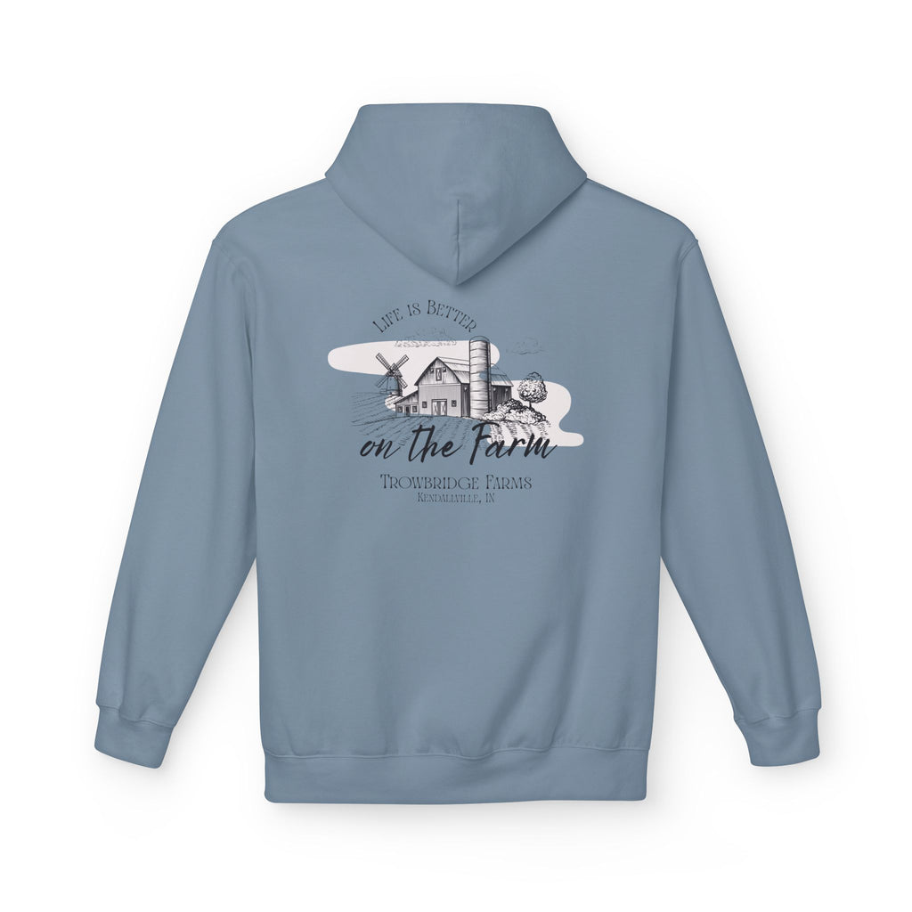 Farm Life Hoodie — "Life Is Better on the Farm"