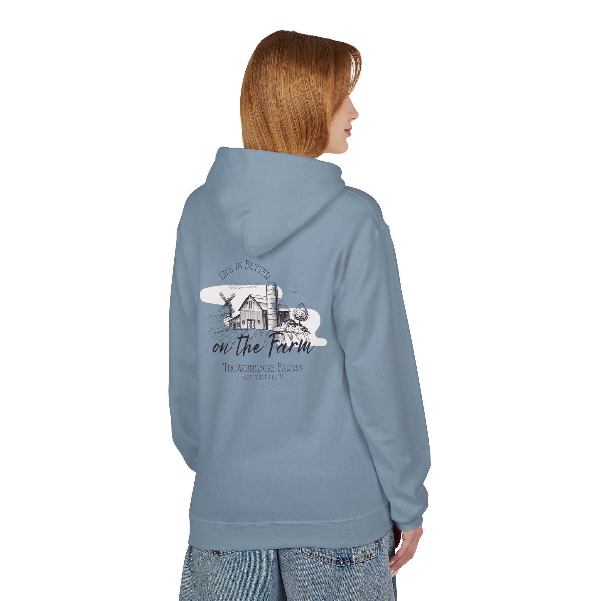 Farm Life Hoodie — "Life Is Better on the Farm"