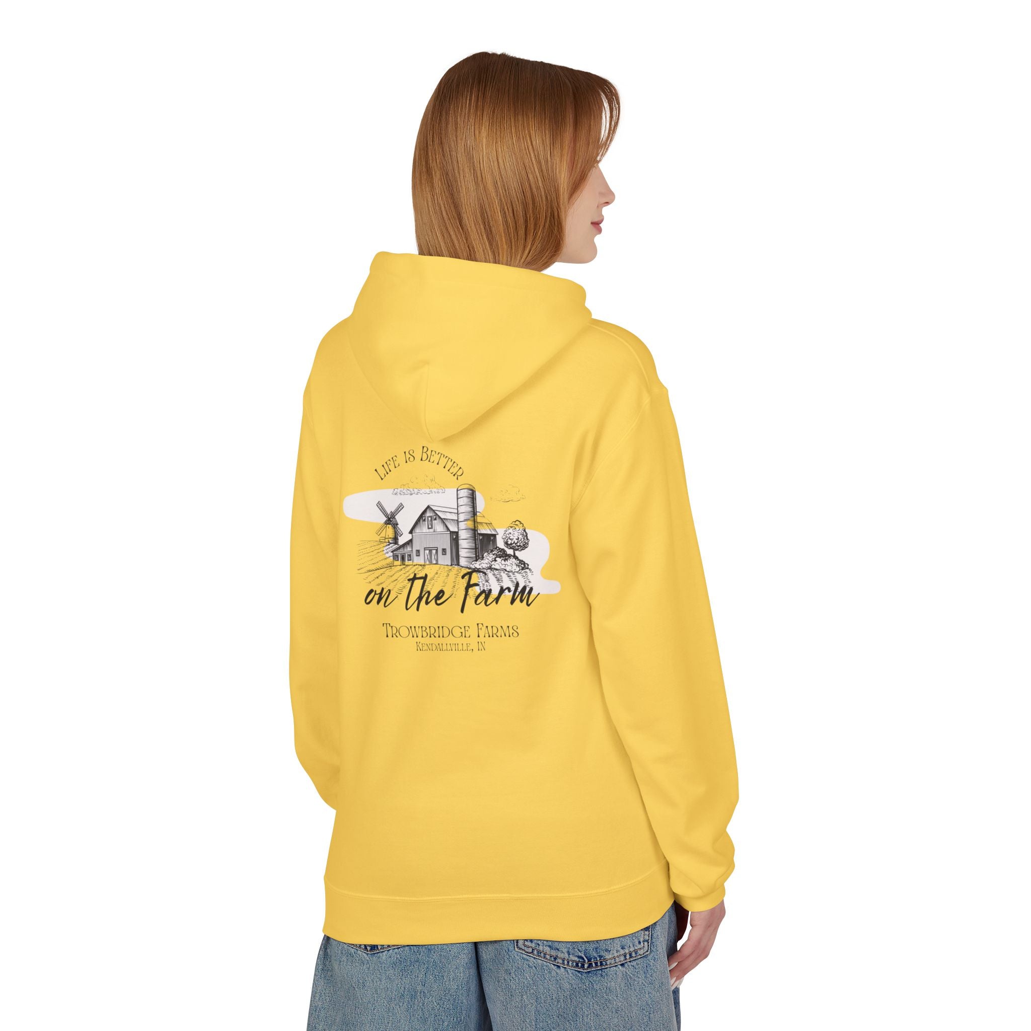 Farm Life Hoodie — "Life Is Better on the Farm"