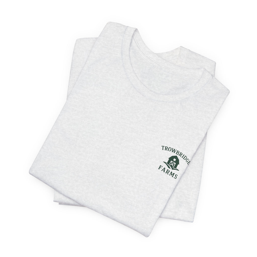 Farm Logo Tee —  Logo "Trowbridge Farms"