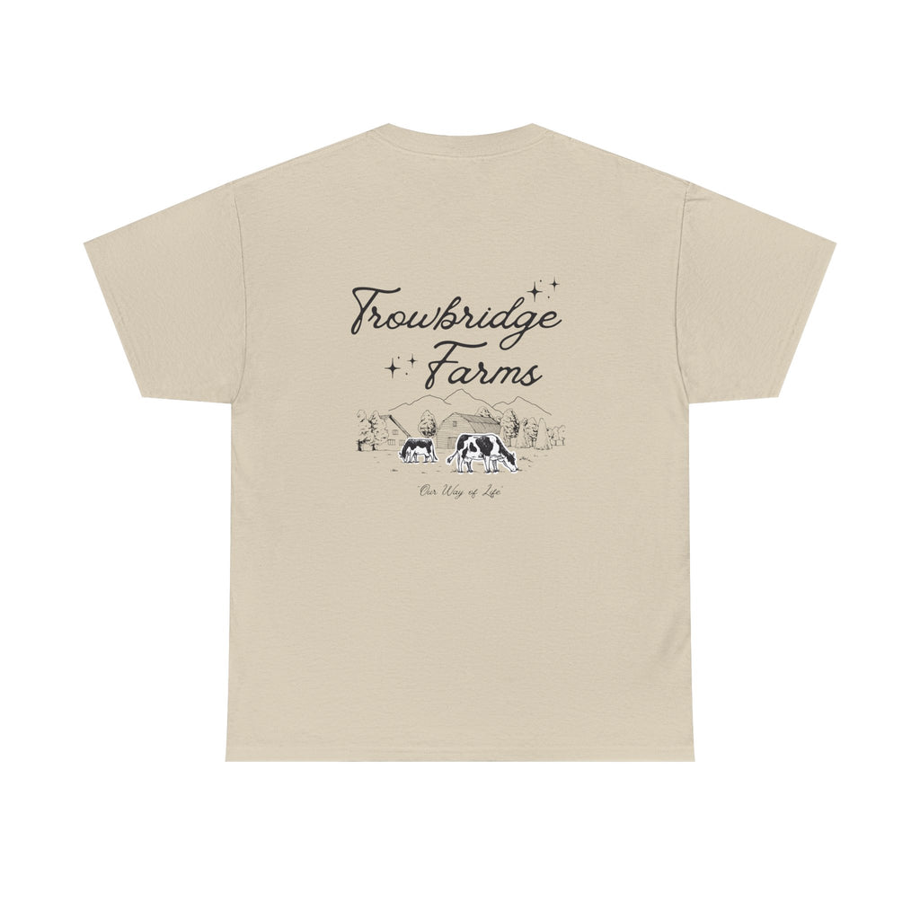 Trowbridge Farms Graphic Tee — Vintage Farmhouse T-Shirt