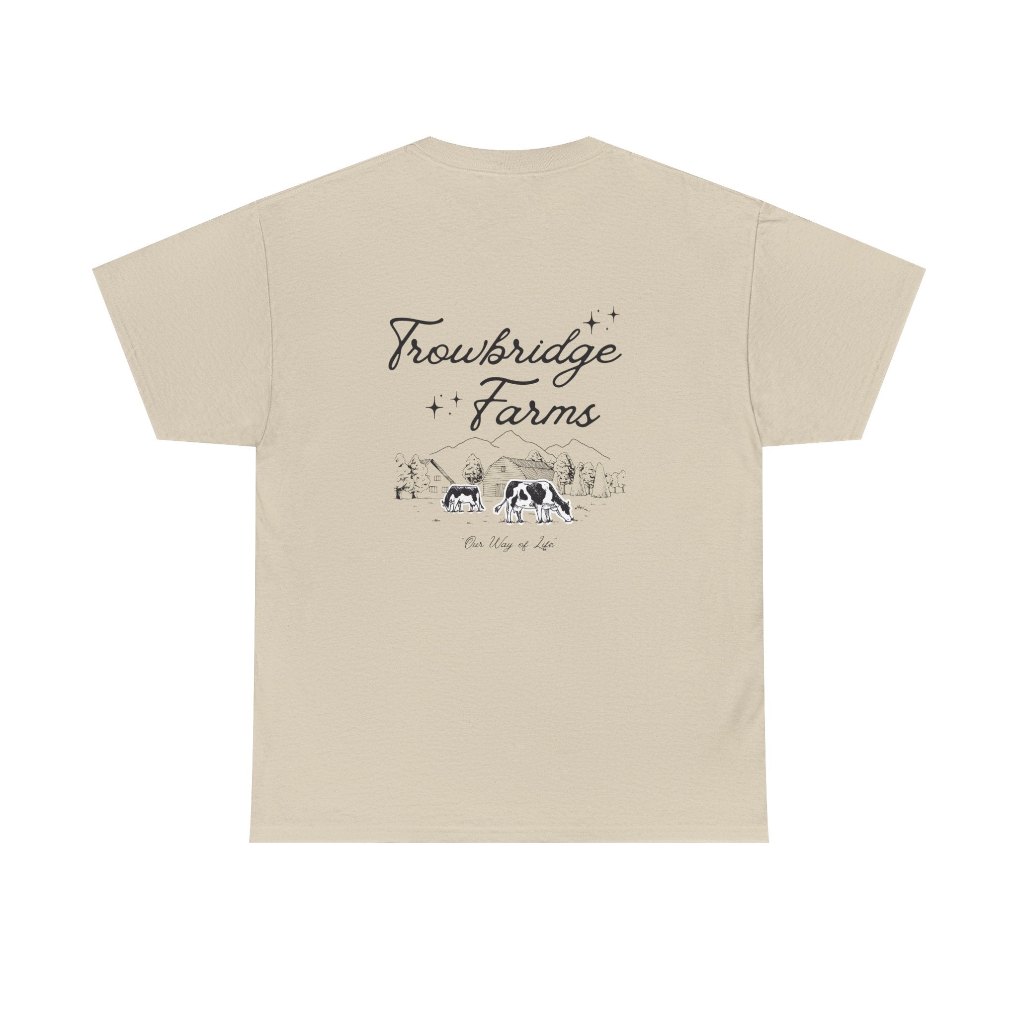 Trowbridge Farms Graphic Tee — Vintage Farmhouse T-Shirt