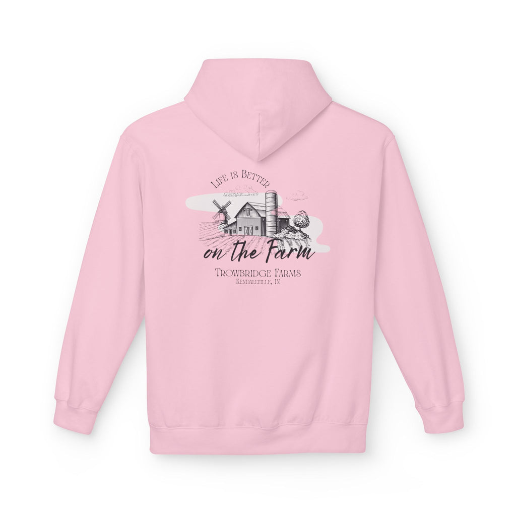 Farm Life Hoodie — "Life Is Better on the Farm"