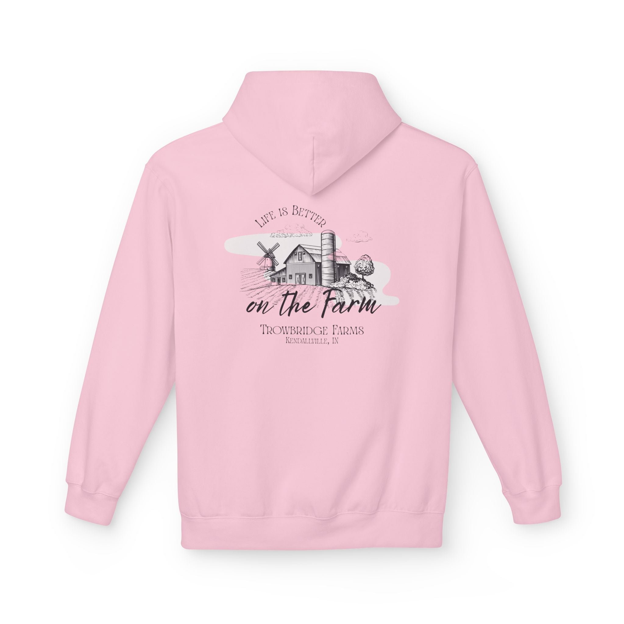 Farm Life Hoodie — "Life Is Better on the Farm"