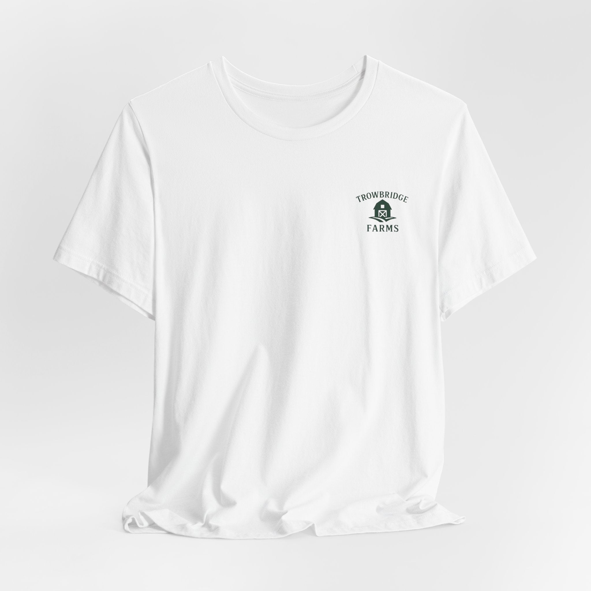 Farm Logo Tee —  Logo "Trowbridge Farms"
