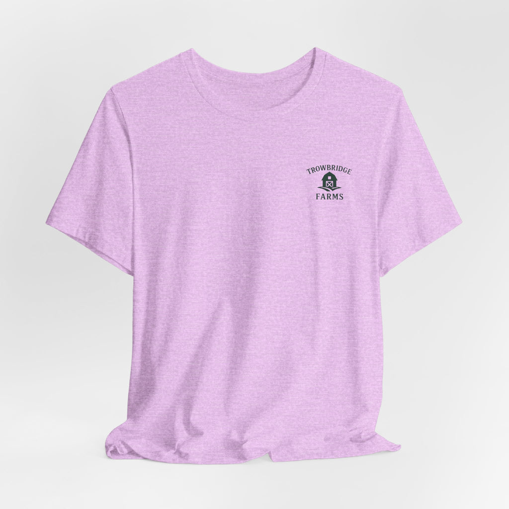 Farm Logo Tee —  Logo "Trowbridge Farms"