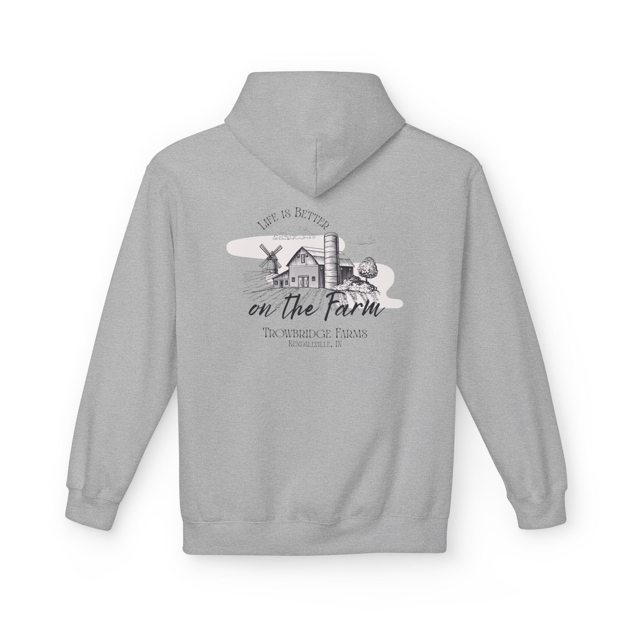 Farm Life Hoodie — "Life Is Better on the Farm"