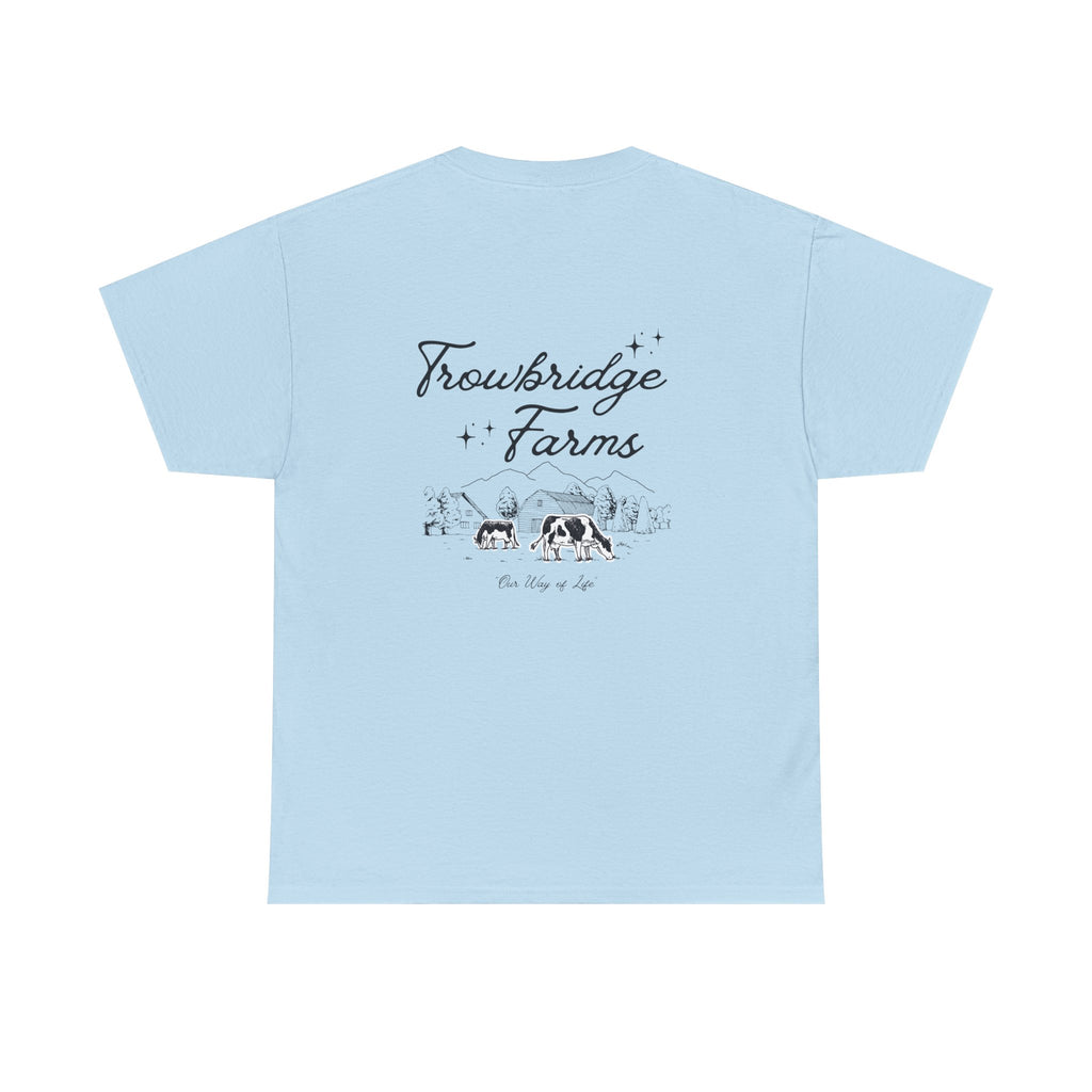 Trowbridge Farms Graphic Tee — Vintage Farmhouse T-Shirt