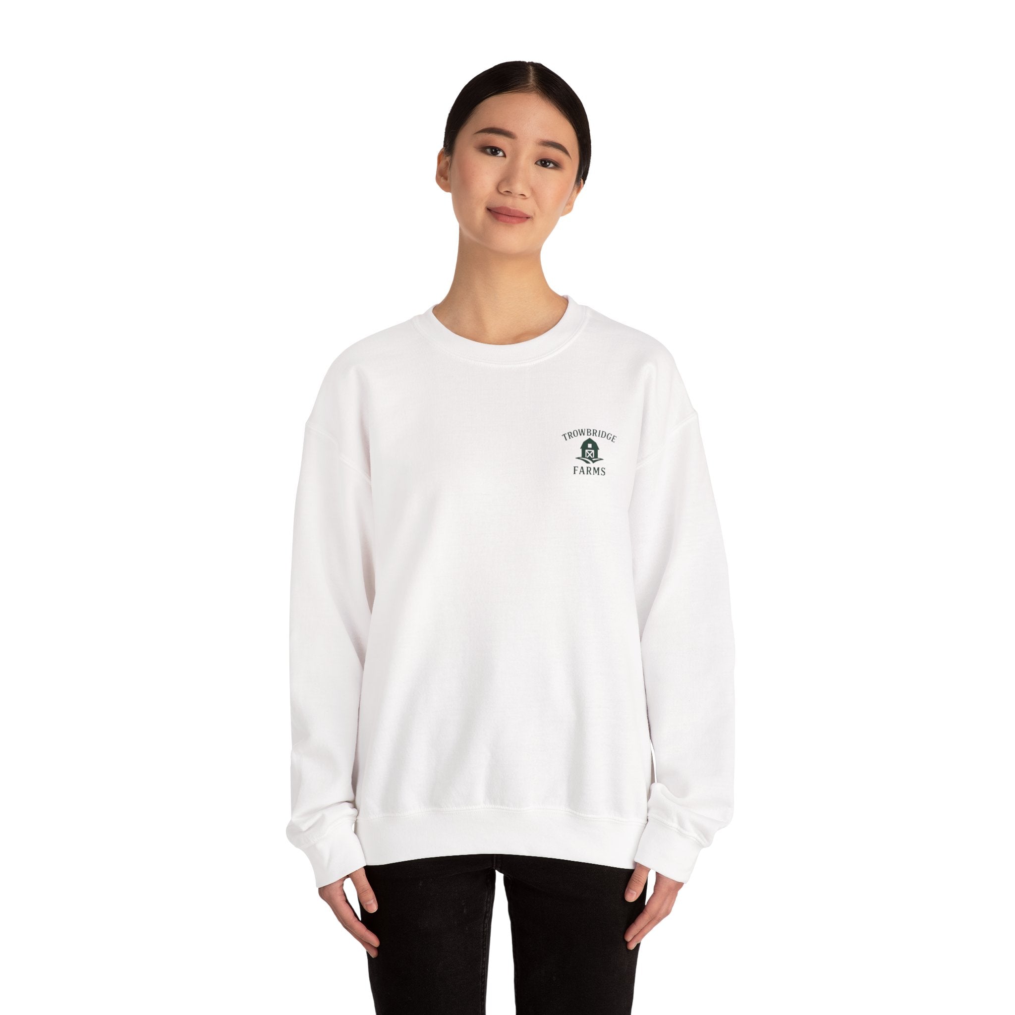 Crewneck Sweatshirt —  Logo "Trowbridge Farms"