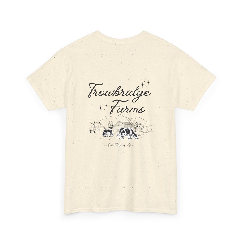 Trowbridge Farms Graphic Tee — Vintage Farmhouse T-Shirt