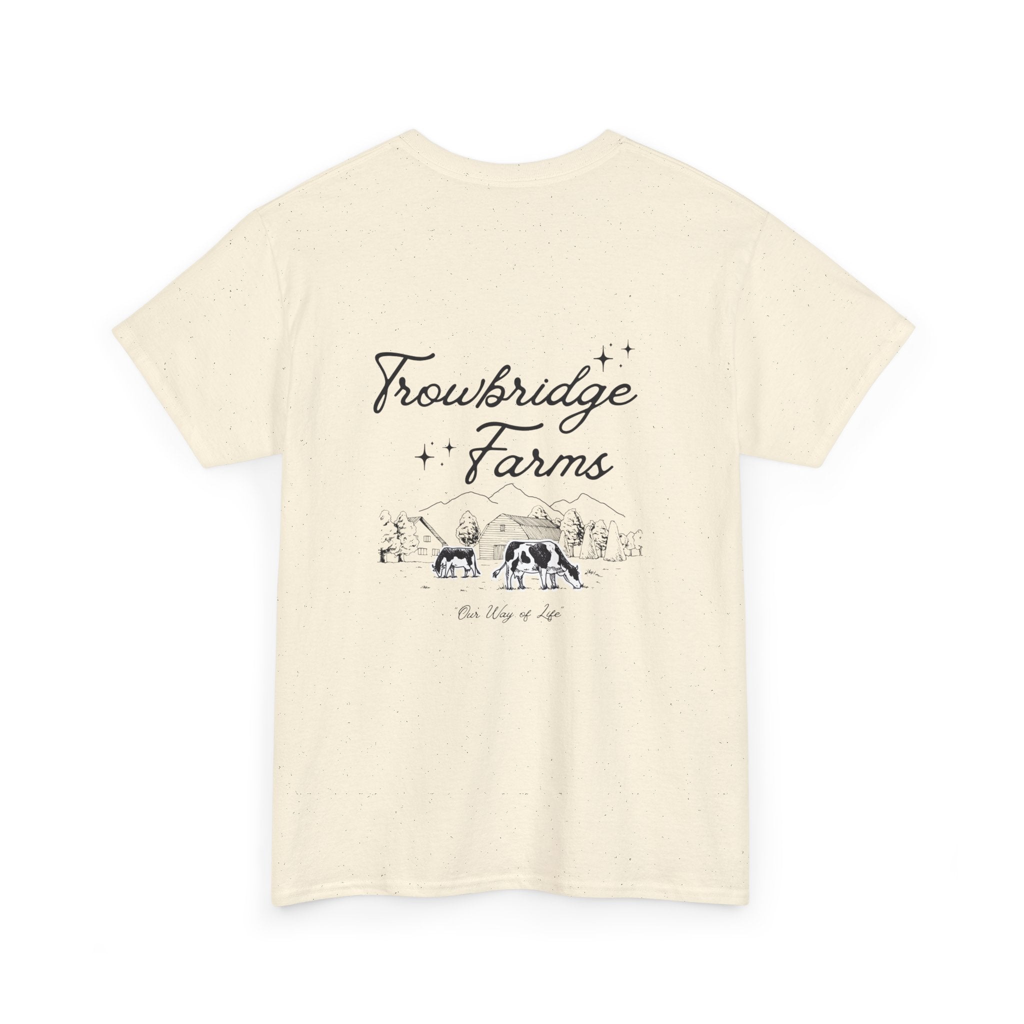 Trowbridge Farms Graphic Tee — Vintage Farmhouse T-Shirt