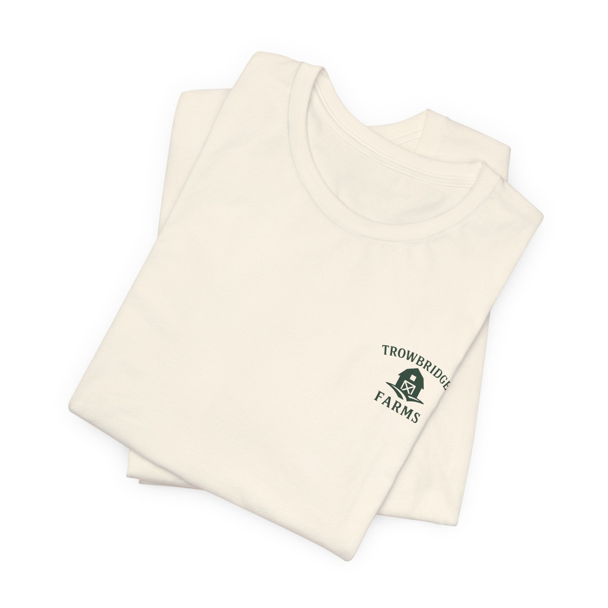 Farm Logo Tee —  Logo "Trowbridge Farms"