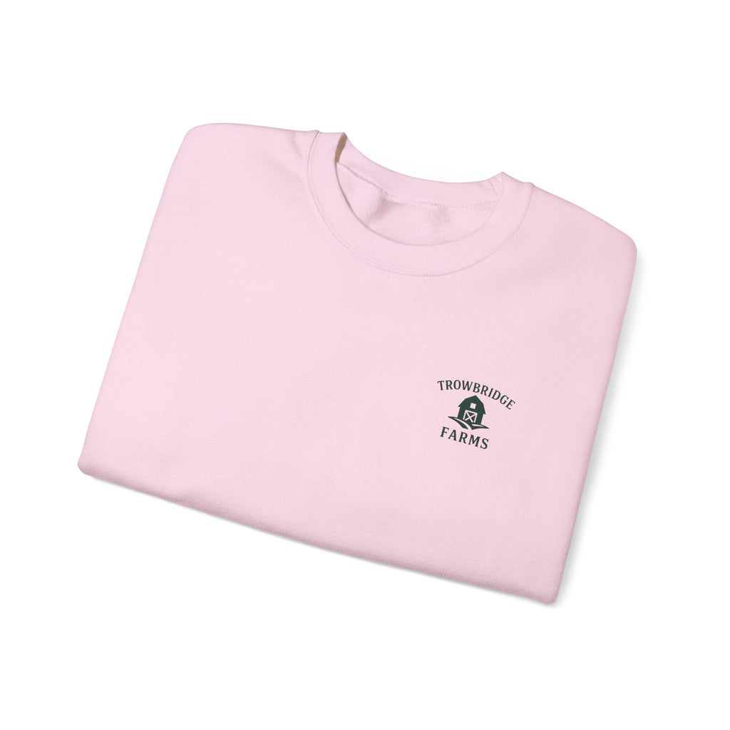 Crewneck Sweatshirt —  Logo "Trowbridge Farms"