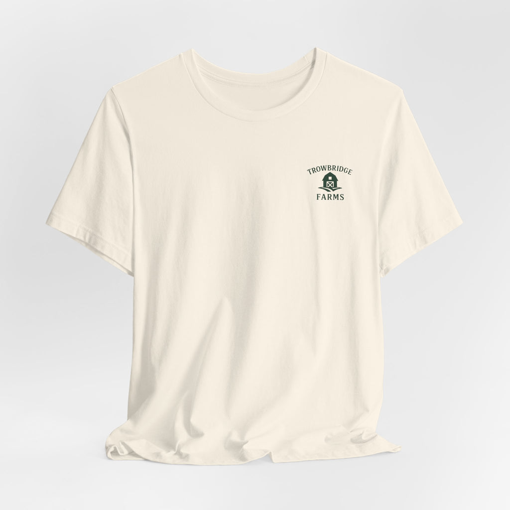Farm Logo Tee —  Logo "Trowbridge Farms"