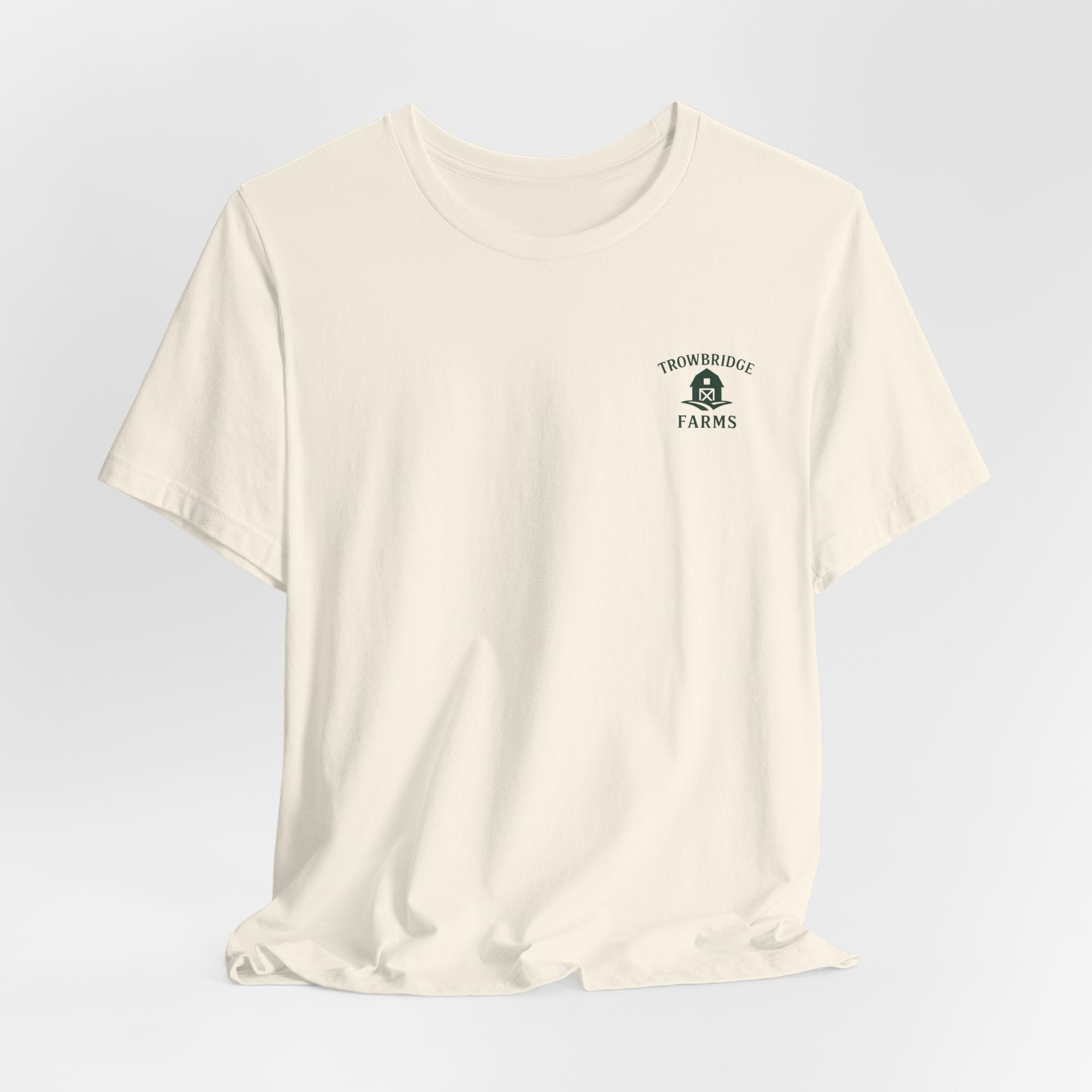 Farm Logo Tee —  Logo "Trowbridge Farms"
