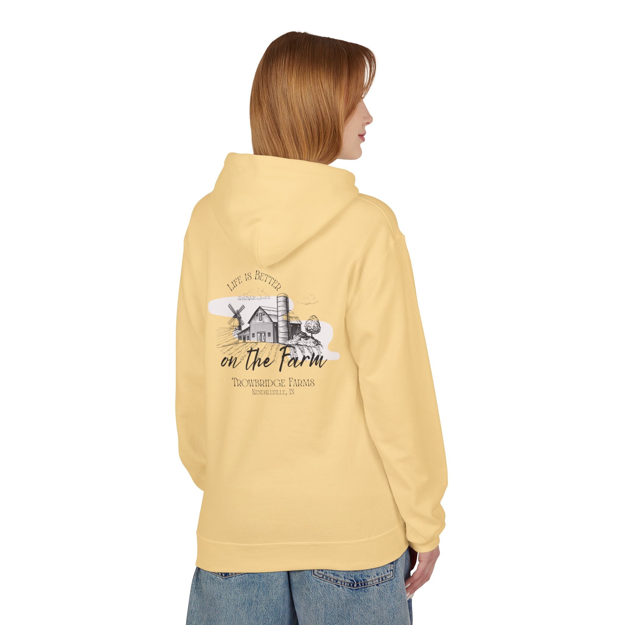 Farm Life Hoodie — "Life Is Better on the Farm"