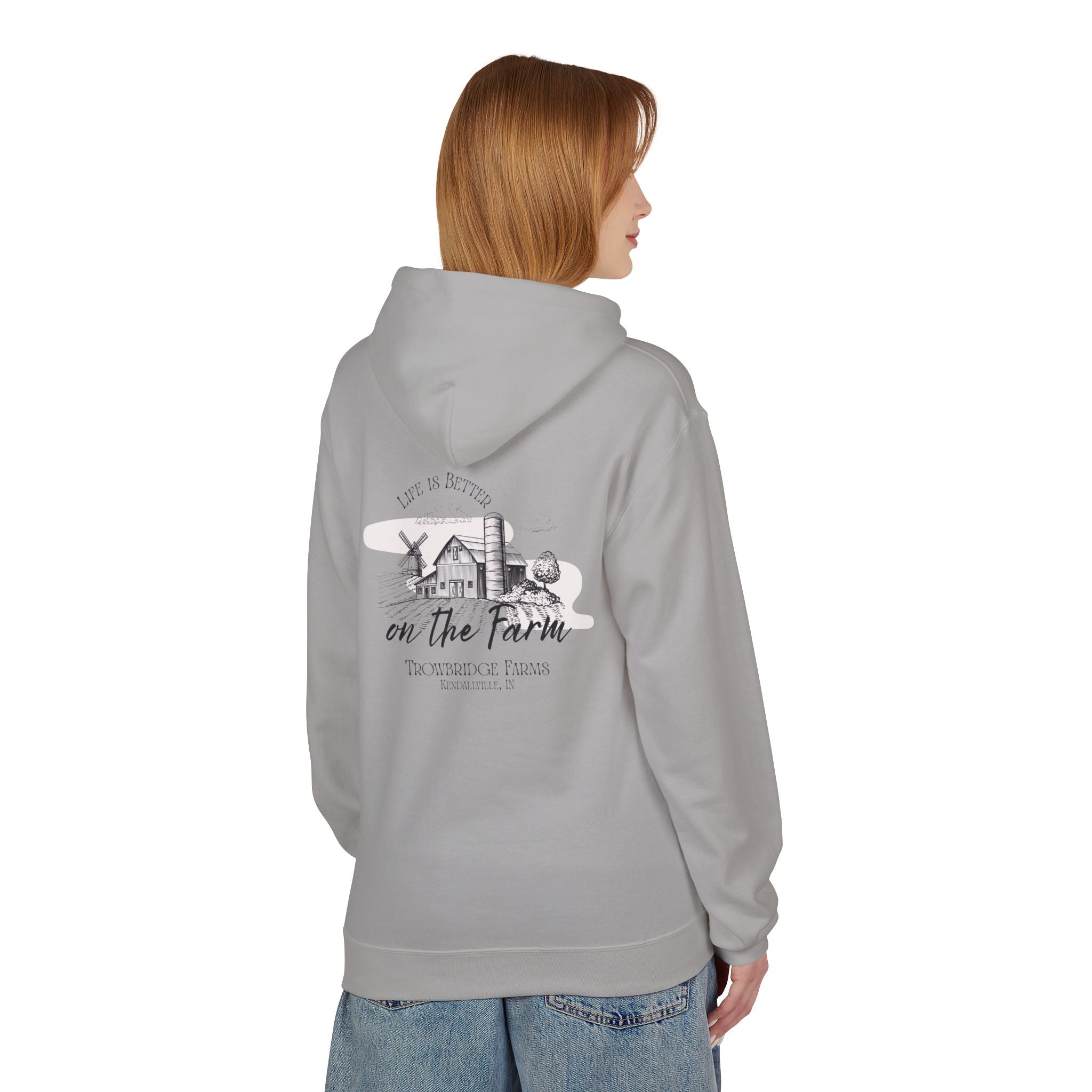 Farm Life Hoodie — "Life Is Better on the Farm"