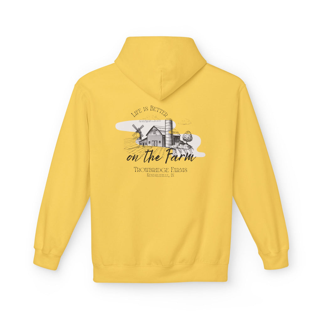 Farm Life Hoodie — "Life Is Better on the Farm"
