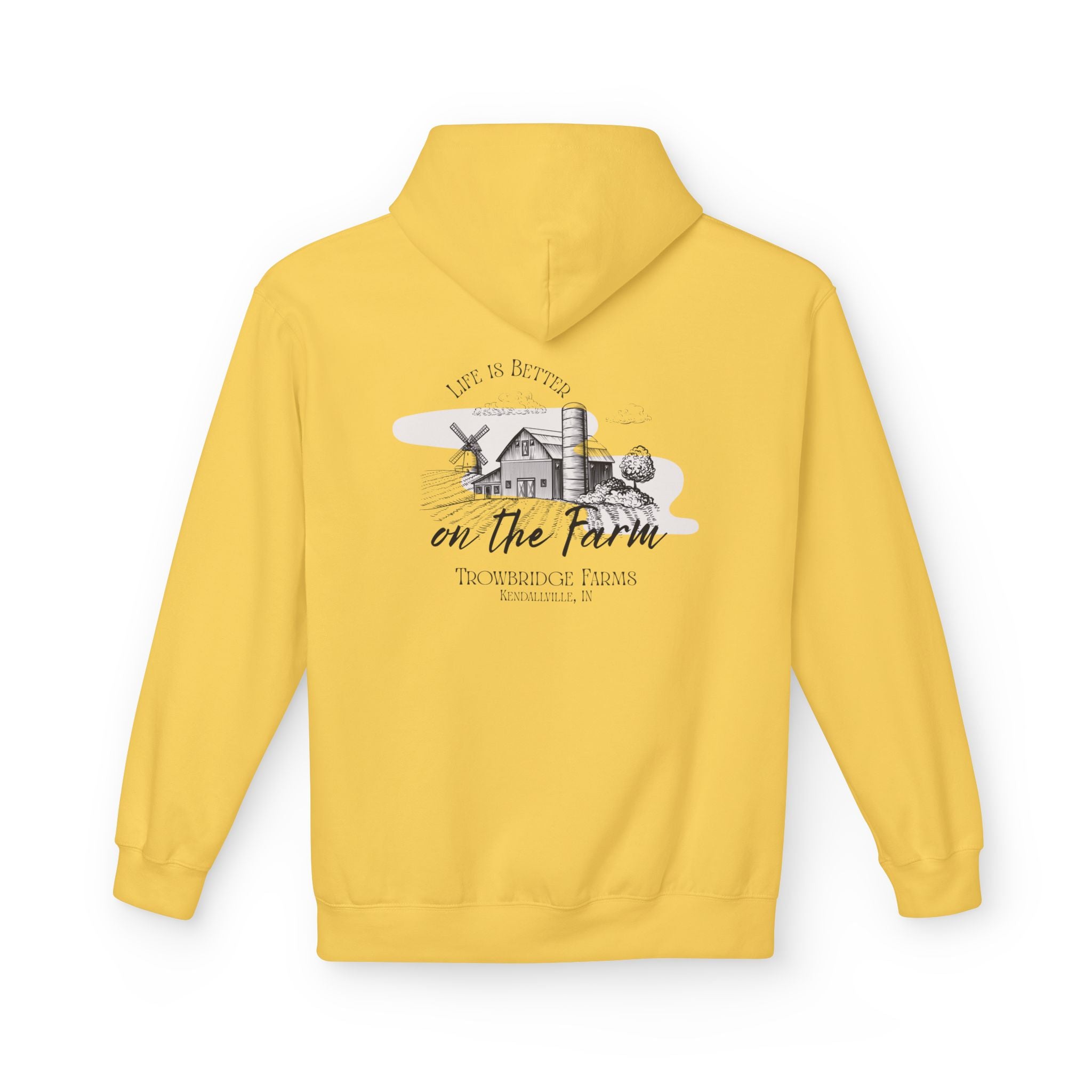 Farm Life Hoodie — "Life Is Better on the Farm"