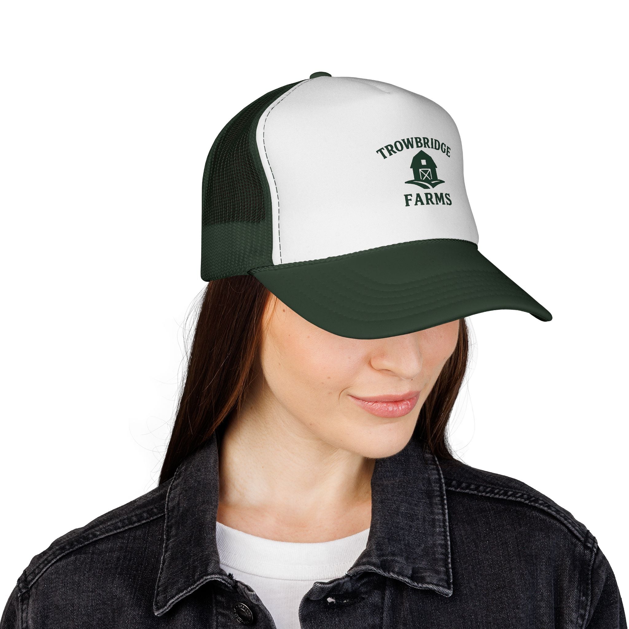 Trowbridge Farms Trucker Cap —  Logo "Trowbridge Farms"