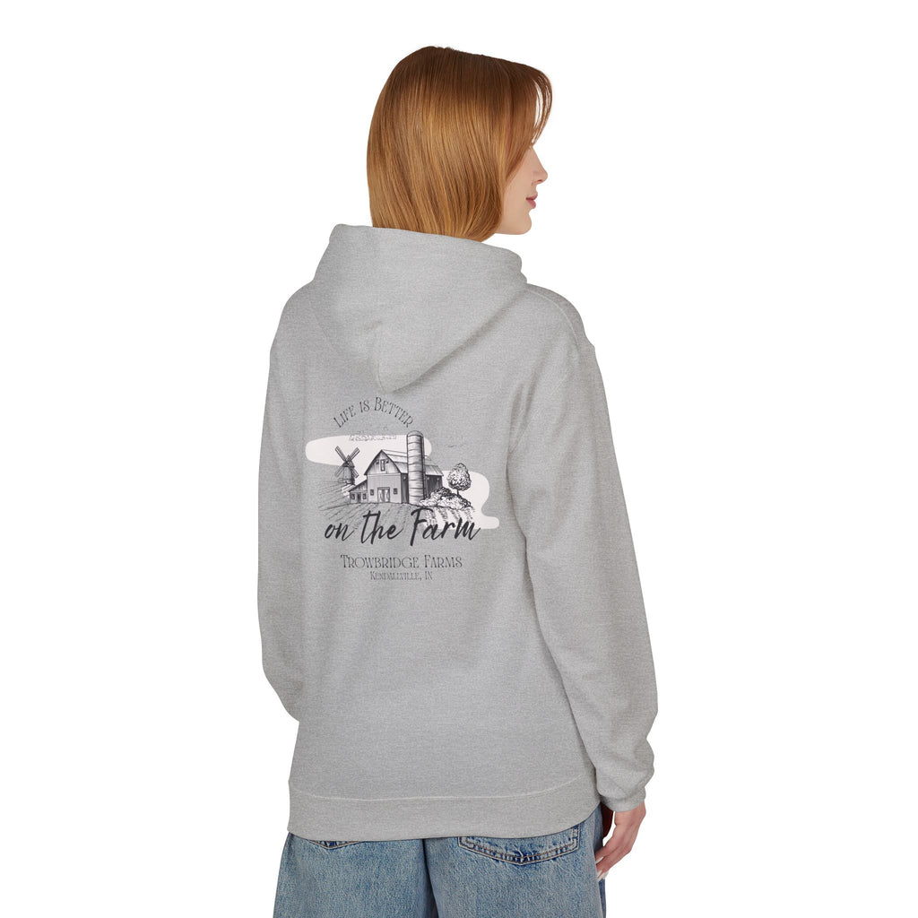 Farm Life Hoodie — "Life Is Better on the Farm"